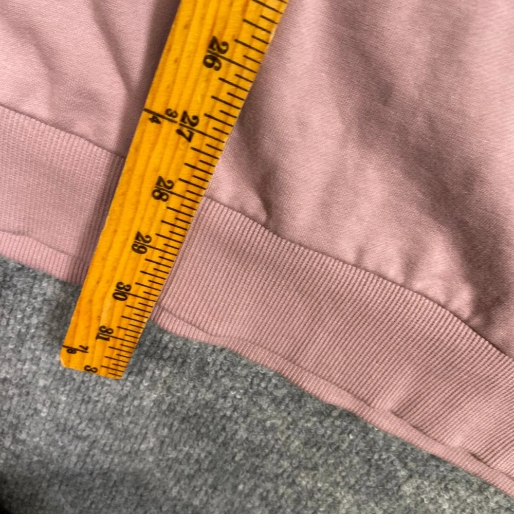 Oakley Mens XL Regular Fit Crewneck Sweatshirt Pink Embroidered Logo Long Sleeve
